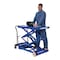 Vestil Premium Double Scissor Cart, 1000 lb. Cap, 24"W, 40-1/2"L CART-1000-D-FR - alternate 6